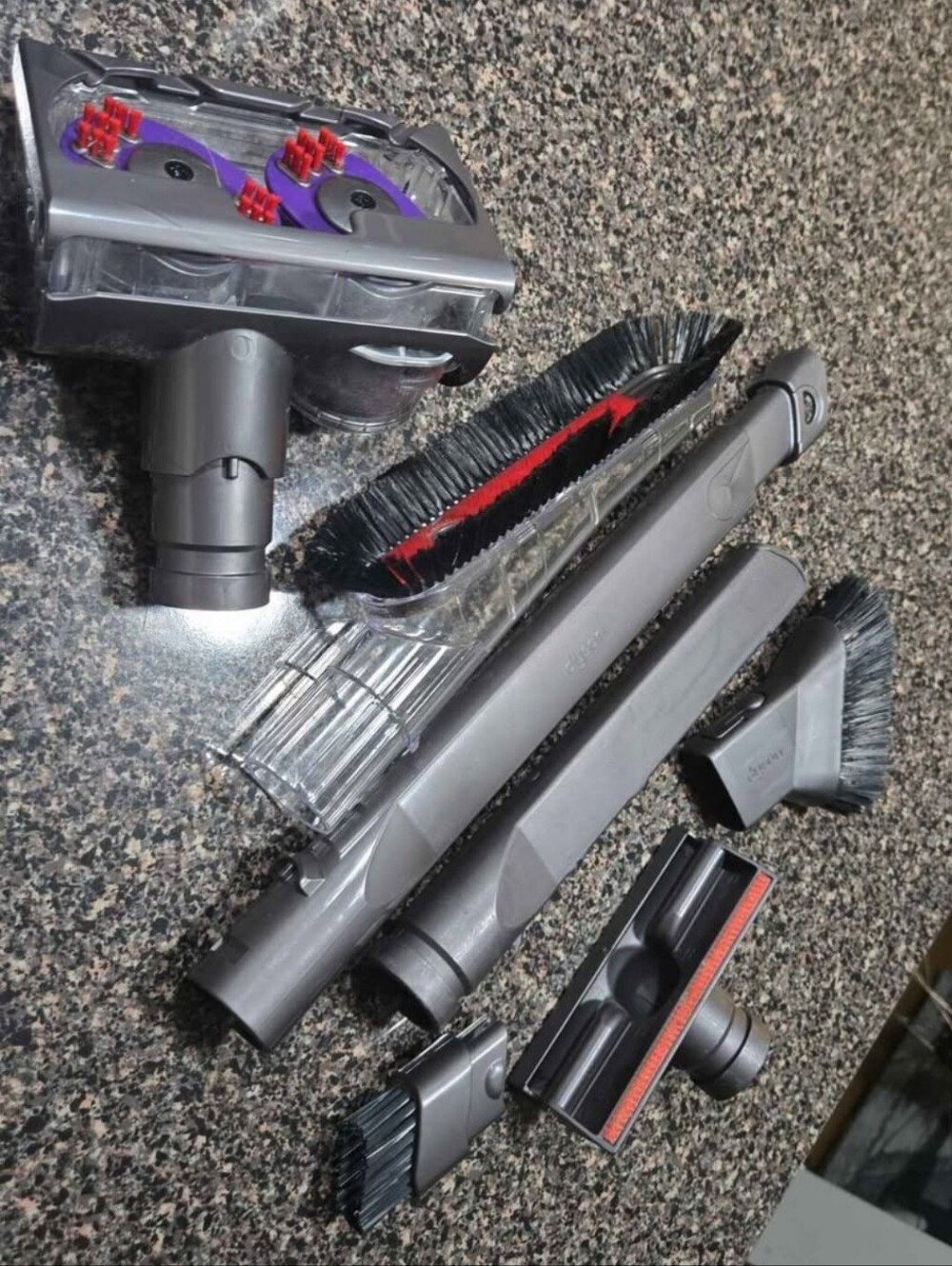 Multi-Piece DYSON Upright Vacuum Cleaner Accessory Tool Kit (7)